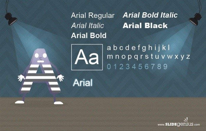 arial otf font free download mac
