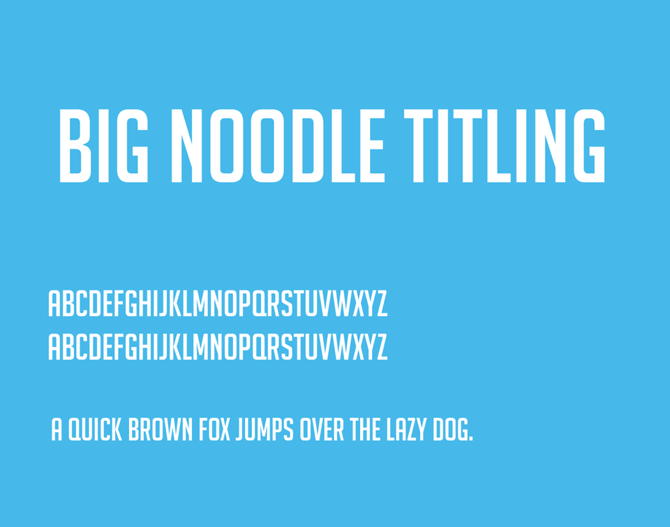 big noodle titling free download mac