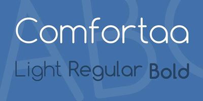 Скачать Comfortaa Font OTF, TTF