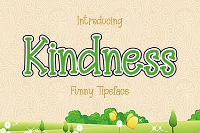 Download Kindness Font Otf Ttf