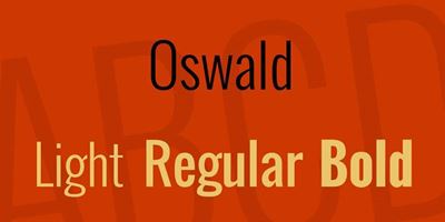 Với hệ thống định dạng mới này, việc sử dụng Font Oswald trên các thiết bị di động hay máy tính sẽ trở nên dễ dàng hơn bao giờ hết. Chắc chắn các nhà thiết kế và người dùng sẽ mang về được trải nghiệm sử dụng tuyệt vời nhất từ Font Oswald.