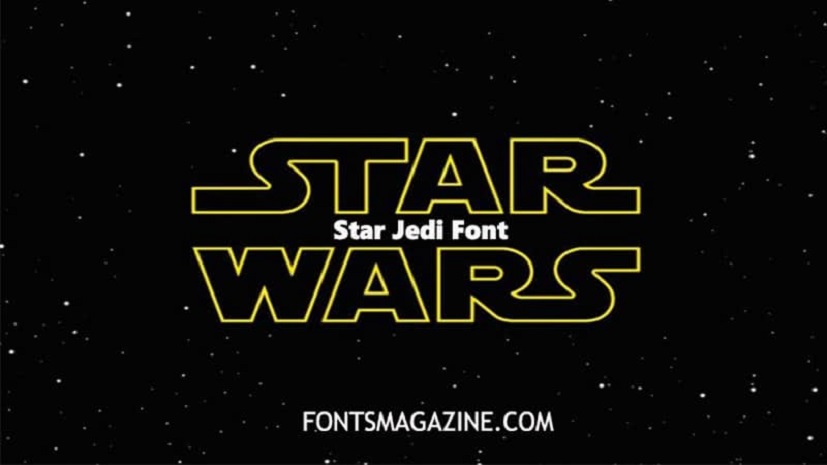 star wars font for mac