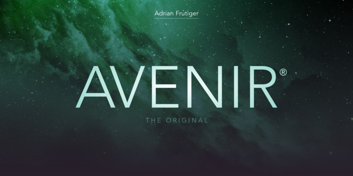 Avenir Font をダウンロード