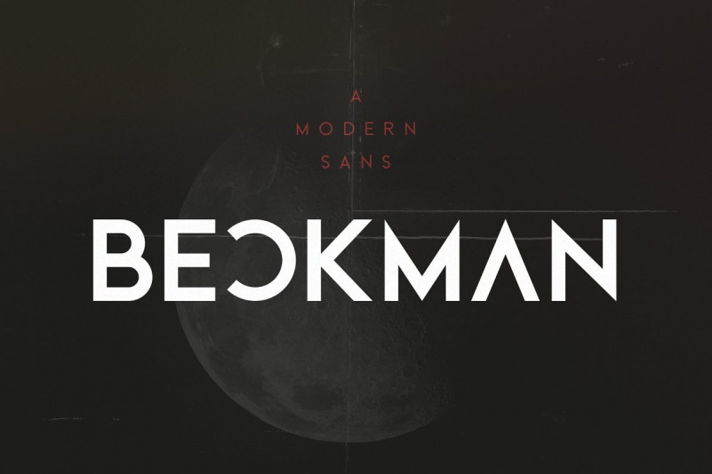 Download Beckman Sans Family Font OTF, TTF