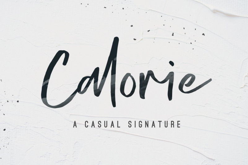 Download Calorie Script Font Otf Ttf