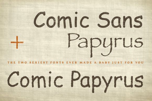 Tải Xuống Comic Papyrus Font Otf Ttf 