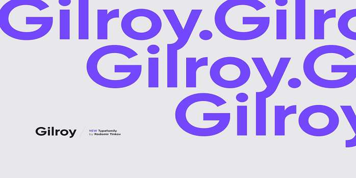 gilroy font free word download