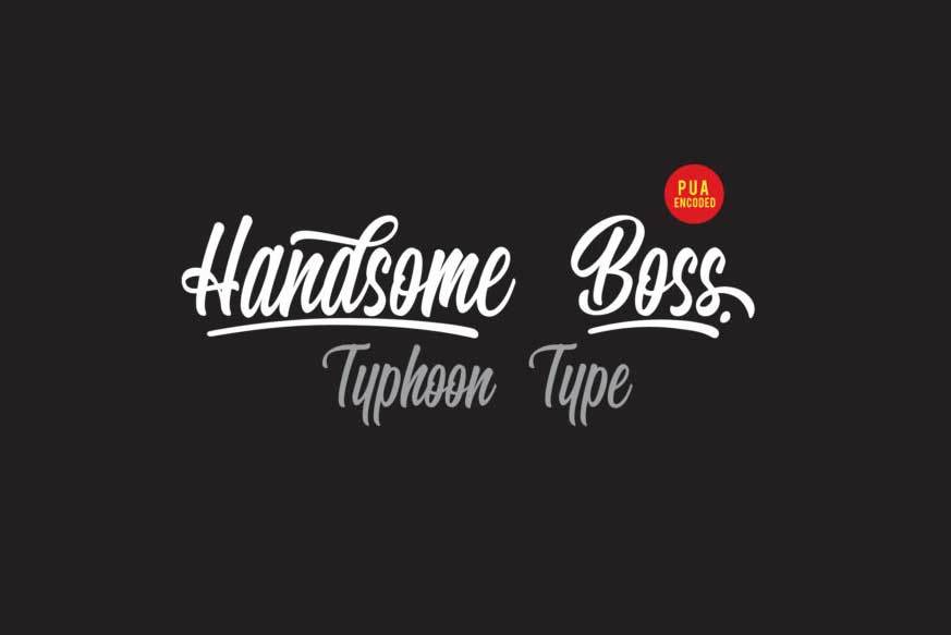 Download Handsome Boss Font OTF, TTF