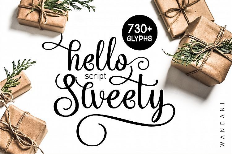 Download Hello Sweety Script Font OTF, TTF