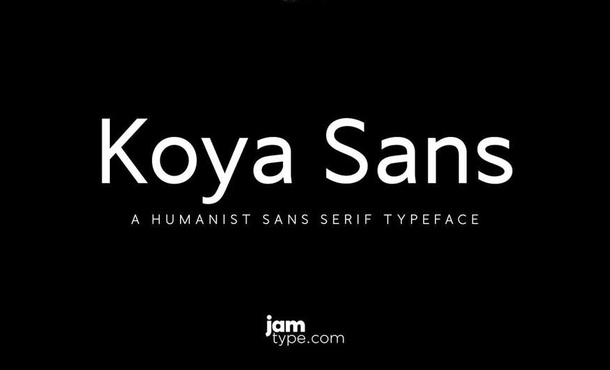 Download Koya Sans Family Font OTF, TTF