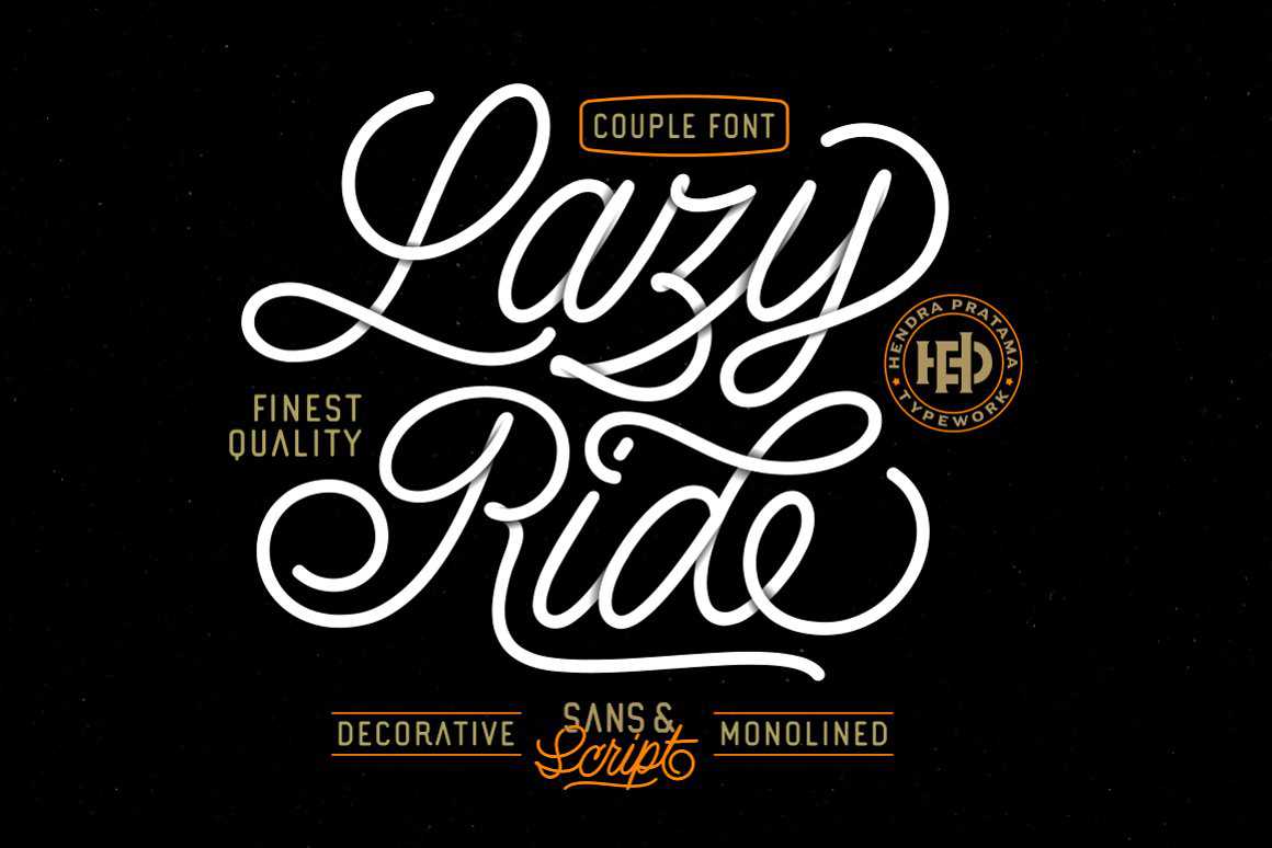 Download Lazy Ride Script Font OTF, TTF