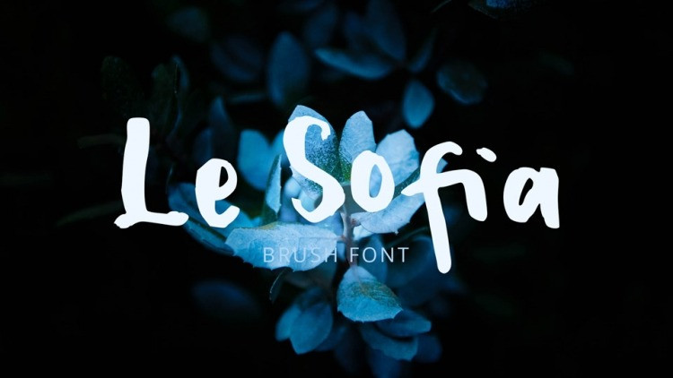 La sofi. Sofia font.