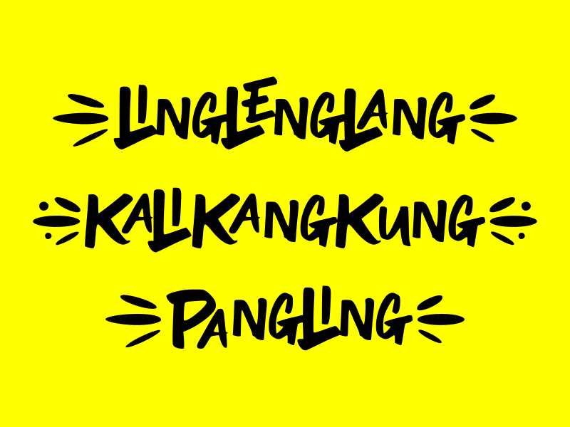 Font lang