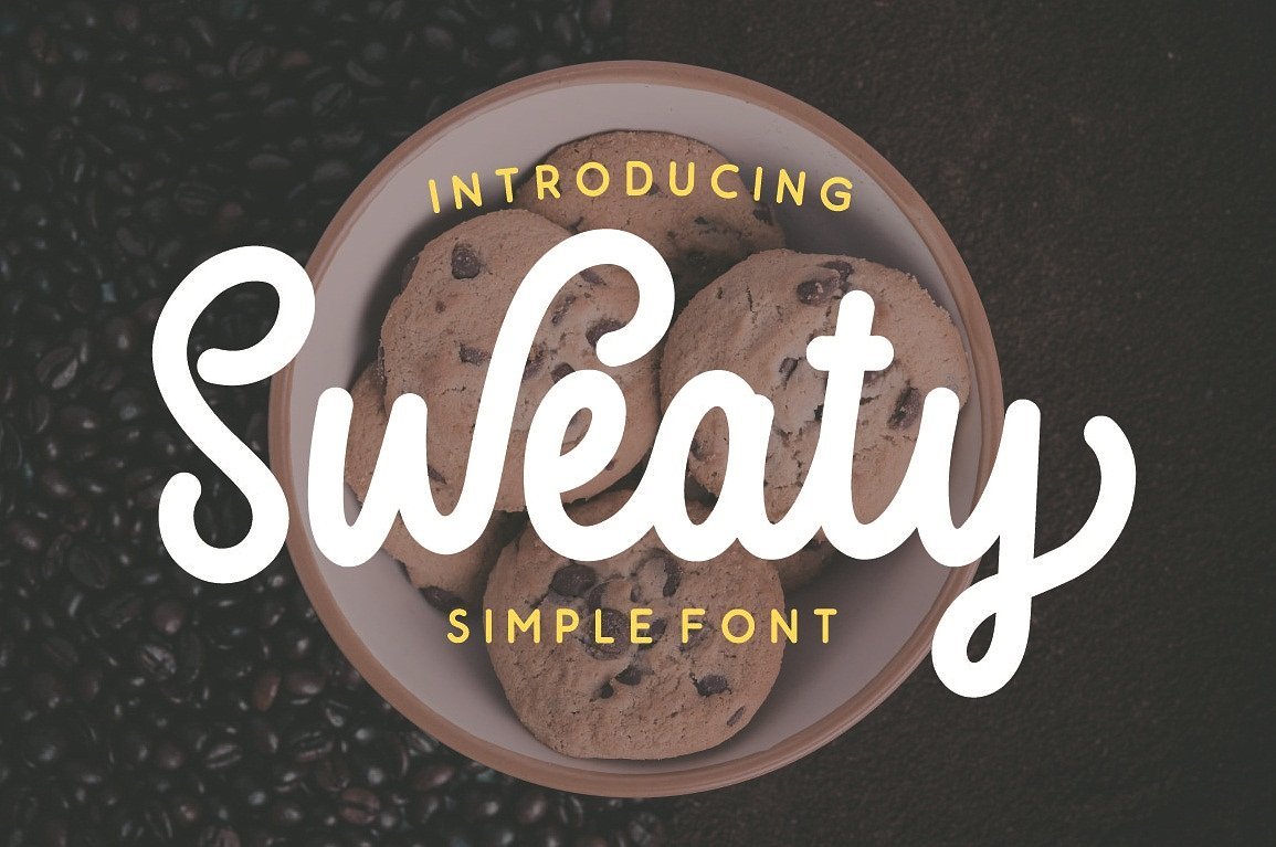 Download Sweaty Script Font OTF, TTF